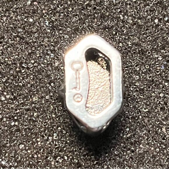 KEEP Collective Stella & Dot Small Shining Moments Slider Charm in Silver Tone - Picture 3 of 3